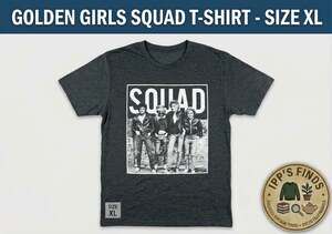 Golden Girls Inspired Squad Graphic Tee Heather Gray XL